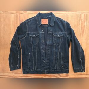 Levi's Trucker Jacket - Dark Denim XL